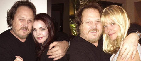 Surprise guests in the parterre of the show in Los Angeles, the wife of Elvis Presley Priscilla Presley, and Nastassja Kinski