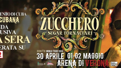 Stasera finalmente su Rai2 il concerto evento di Zucchero