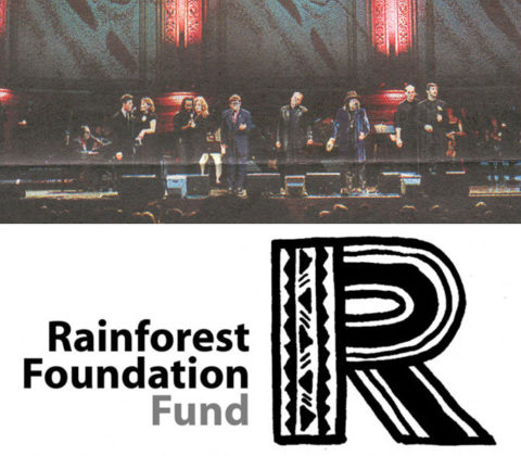 In ricordo del concerto di Rainforest Foundation al Carnegie Hall di New York il 30 aprile 1997