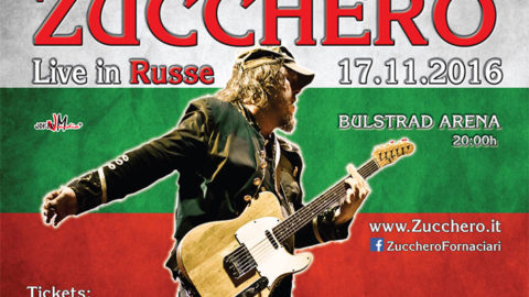 ZUCCHERO LIVE 2016 BULGARIA