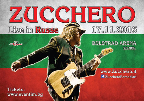 ZUCCHERO LIVE 2016 BULGARIA