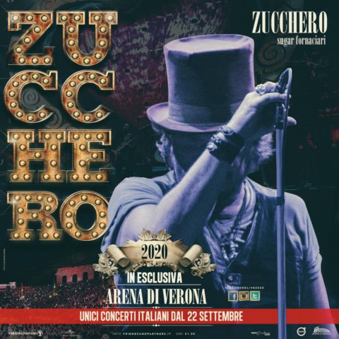 NEL 2020 IL RITORNO LIVE DEL “RE DEL BLUES” 10 CONCERTI IN ESCLUSIVA ALL’ARENA DI VERONA