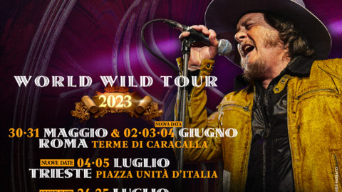A grande richiesta si aggiungono  5 NUOVE DATE IN ITALIA per il WORLD WILD TOUR